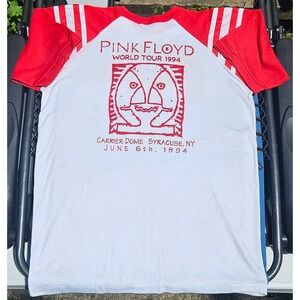 Pink Floyd World Tour Concert Security Baseball Style T-Shirt Sz XL Vintage 1994